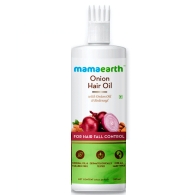 Луковое масло с рединсолом для ускорения роста и против выпадения волос / Onion Hair Oil MamaEarth 150 мл