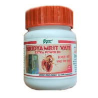 Хридьямрит Вати Hridyamrit Vati Divya мощный кардиотоник 40 таблеток