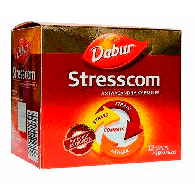 Стресском Дабур - от стресса тревоги и усталости / Stresscom 300 мг Dabur 120 кап