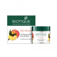 Маска-пленка для лица Персик Биотик / Bio Peach Face Pack Biotique 50 гр