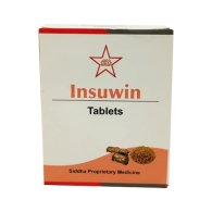 Инсувин - эффективно борется с диабетом / Insuwin SKM Siddha 100 табл 500 мг