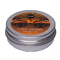 Натуральная хна для бровей Черная Lady Henna 10 гр