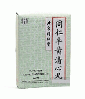 Ню Хуан Цин Синь Вань / Tong Ren Niuhuangqingxin Wan 6 медовых шаров по 3 гр