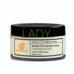 Крем для лица Антивозрастной Кхади / Herbal Anti-ageing Cream Khadi 50 гр