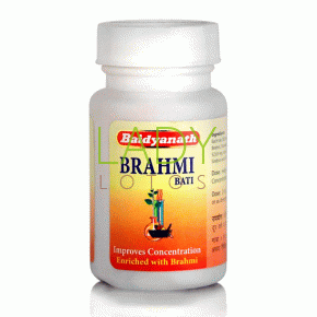 Брами Брахми Вати - для мозга и памяти / Brahmi Bati Baidyanath 80 табл