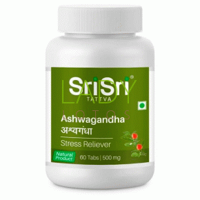 Ашваганда Шри Шри - для укрепления нервной системы / Ashwagandha Sri Sri 60 табл