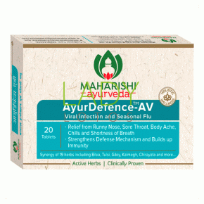 АюрДефенс-АВ Махариши - защита от вирусных инфекций и сезонного гриппа / AyurDefence-AV Maharishi Ayurveda 20 табл