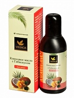 Кокосовое масло с гибискусом для волос Veda Vedica 100 мл.