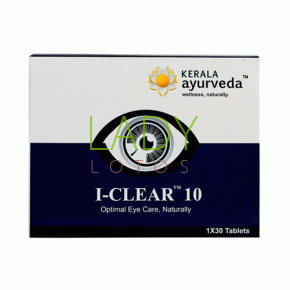 Таблетки для здоровья глаз / I-Clear 10 Kerala Ayurvada 30 табл