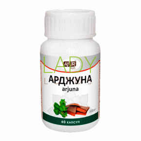 Арджуна Аюр Плюс - для сердца и сосудов / Arjuna 500 мг Ayur Plus 60 кап