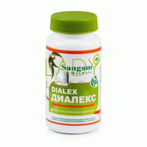 Диалекс Сангам Хербалс - для кишечника / Dialex Sangam Herbals 60 табл