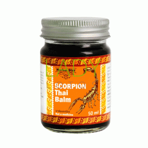 Бальзам с ядом скорпиона / Scorpion Thai Balm Herbal Star 50 гр
