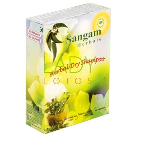 Травяной сухой шампунь Сангам Хербалс / Herbal Dry Shampoo Sangam Herbals 100 гр