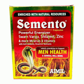 Сементо Аймил - повышает количество сперматозоидов / Semento Aimil 20 кап