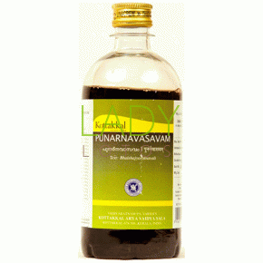 Пунаранавасавам Коттаккал - для оздоровления организма / Punarnavasavam Kottakkal 450 мл