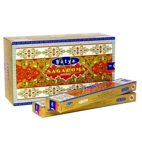 Благовония Сагамора Индий/ Nag Champa Sagaroma incense sticks Satya 15 г