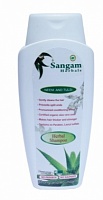 Травяной шампунь для волос "Ним и Тулси" (Сангам Хербалс Sangam Herbals) 200 мл.