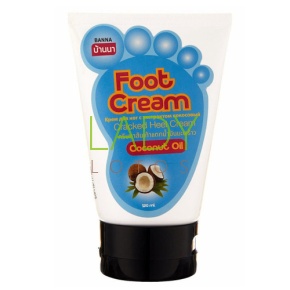 Крем для ног с маслом кокоса / Foot Cream Coconut Oil Banna 120 мл