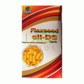 Рыбий жир ОМЕГА-3, 6, 9 / Flaxseea Oil - DS Biolife 50 кап