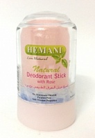 Дезодорант-кристалл Hemani с розой 60 гр