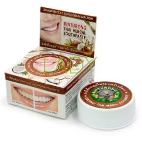 Зубная паста с экстрактом Кокоса / Thai Herbal Toothpaste Coconut 33 гр