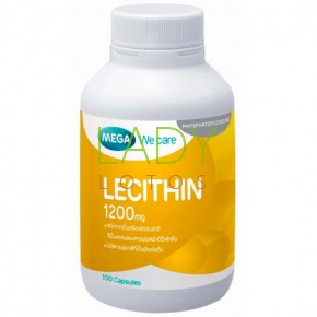 Лецитин в капсулах Mega We Care Lecithin 1200 mg 30 капсул
