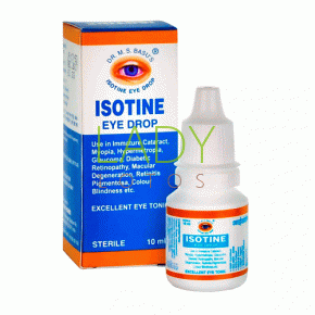 Айсотин - капли для глаз / Isotine Eye Drop Jagat Pharma 10 мл
