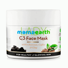 С3 Очищающая маска для лица для здоровья и сияния кожи / C3 Face Mask MamaEarth 100 мл