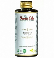 Масло массажное - Брахми / Massage Oil Brahmi Farm Oils 150 мл