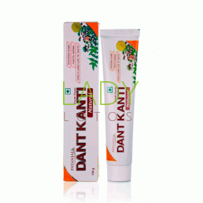 Зубная паста Дант Канти Натуральная Патанджали / Toothpaste Dant Kanti Natural Patanjali 200 гр