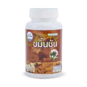 Камин Чан с куркумой для улучшения пищеварения / Kamin Chun Kongka Herbs 100 кап