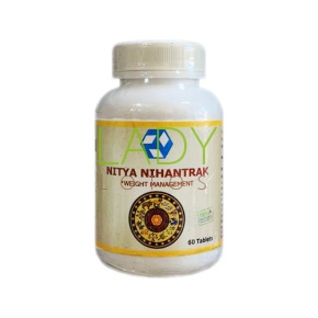 Нитья Нихантрак - при ожирении для снижения веса / Nitya Nihantrak 60 табл