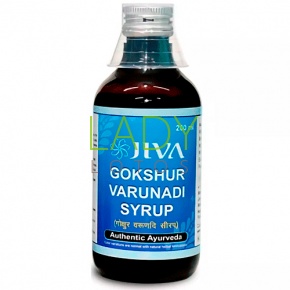 Гокшур Варунади Джива - сироп для здоровья мочеполовой системы / Syrup Gokshur Varunadi Jiva 200 мл