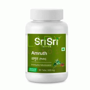 Амрут Гудучи Шри Шри - для иммунитета / Amruth Guduhci 500 мг Sri Sri 60 табл