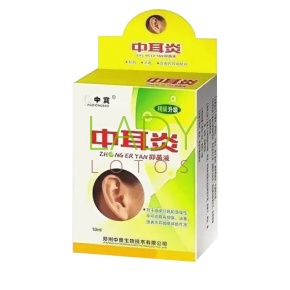 Противовоспалительные капли для ушей от отита / Zhong Er An 10 мл