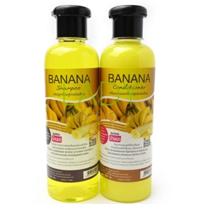 Шампунь и Кондиционер с экстрактом Банана / Shampoo Conditioner Banana Coco Blues 2 по 360 мл