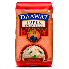 Рис Басмати Супер Даават / Basmati Rice Super Daawat 1 кг