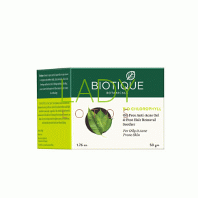 Гель для лица Био Хлорофилл / Bio Chlorophyll Oil Free Anti-Acne Gel Biotique 50 гр