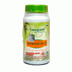 Брингарадж Сангам Хербалс - для волос и мозга / Bhringraj Sangam Herbals 60 табл