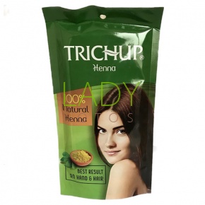 Натуральная хна для волос и мехенди Trichup Henna, 100 гр.