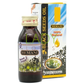 Масло холодного отжима из семян чёрного тмина / Black Seed Oil Hemani 60 мл