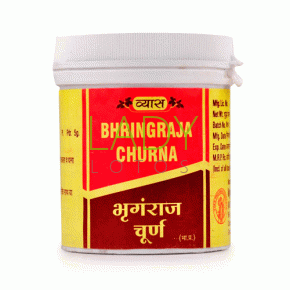 Порошок Брингарадж  - для укрепления волос  / Bhringaraj Churna Vyas 100 гр