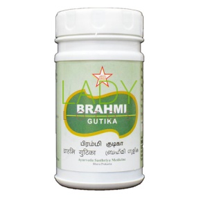 Брахми Гутика - для мозга и памяти / Brami Gutika SKM Siddha 100 табл 500 мг