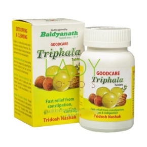 Трифала - для очищения организма / Triphala Good Care 100 табл