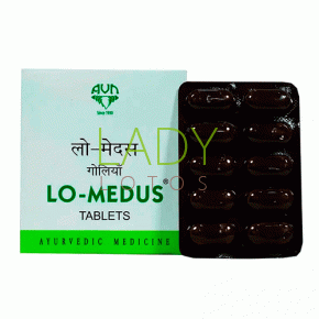 Ло-Медус - для похудения и нормализации ЖКТ, комплексный препарат / Lo-Medus AVN 100 табл