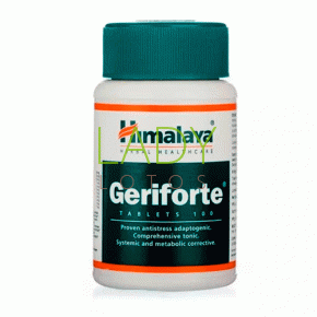 Джерифорте - антиоксидант и иммуномодулятор / Geriforte Himalaya Herbals 100 табл