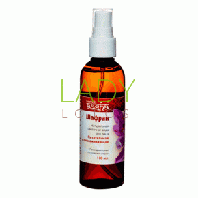 Натуральная цветочная вода Шафран Спрей / Saffron Aasha Herbals 100 мл