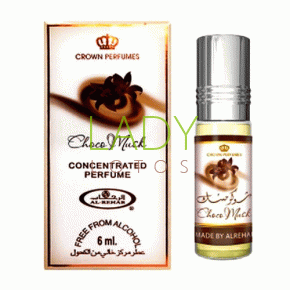 Арабские масляные духи Шоколадный мускус / Perfumes Choko musk Al-Rehab 6 мл