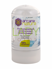 Натуральный минеральный дезодорант / Arcana Natura 60 гр