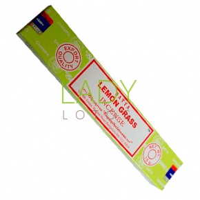 Ароматические палочки Лемонграсс Сатья / Incense Sticks Lemongrass Satya 15 гр